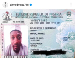 Ahmed Musa PVC
